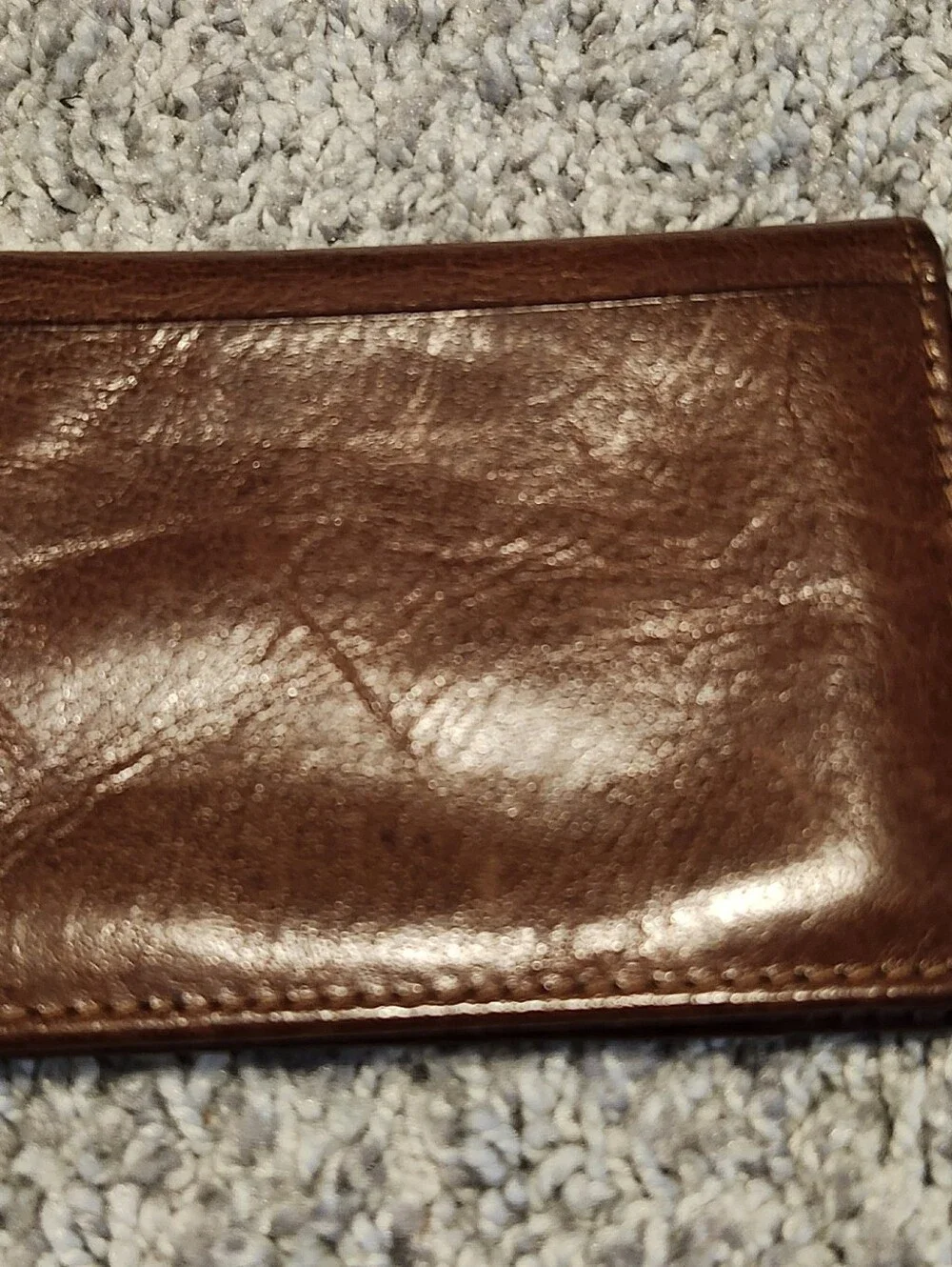 Jack Georges $55 Leather Card Holder With Rfid Blocking Brown